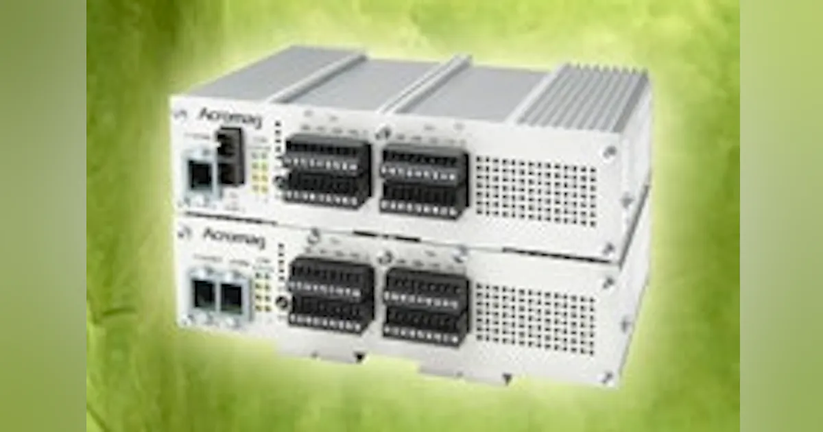 I/O | Acromag's Analog Input Modules | Control Design | Control Design