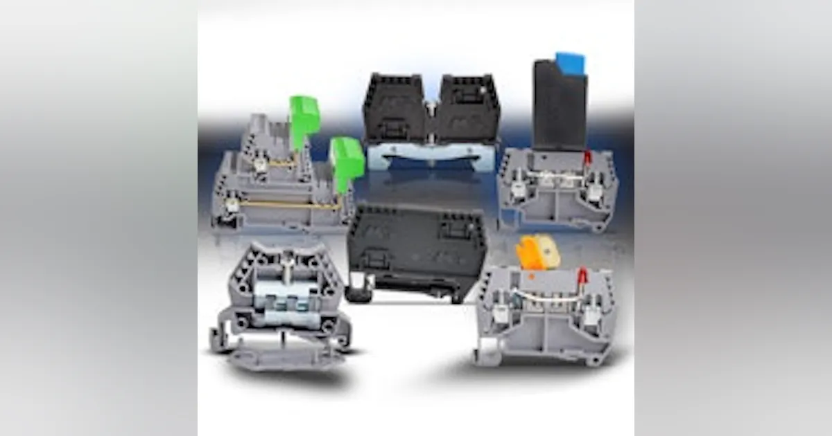 Industrial Terminal Blocks | AutomationDirect's Dinnector Line ...