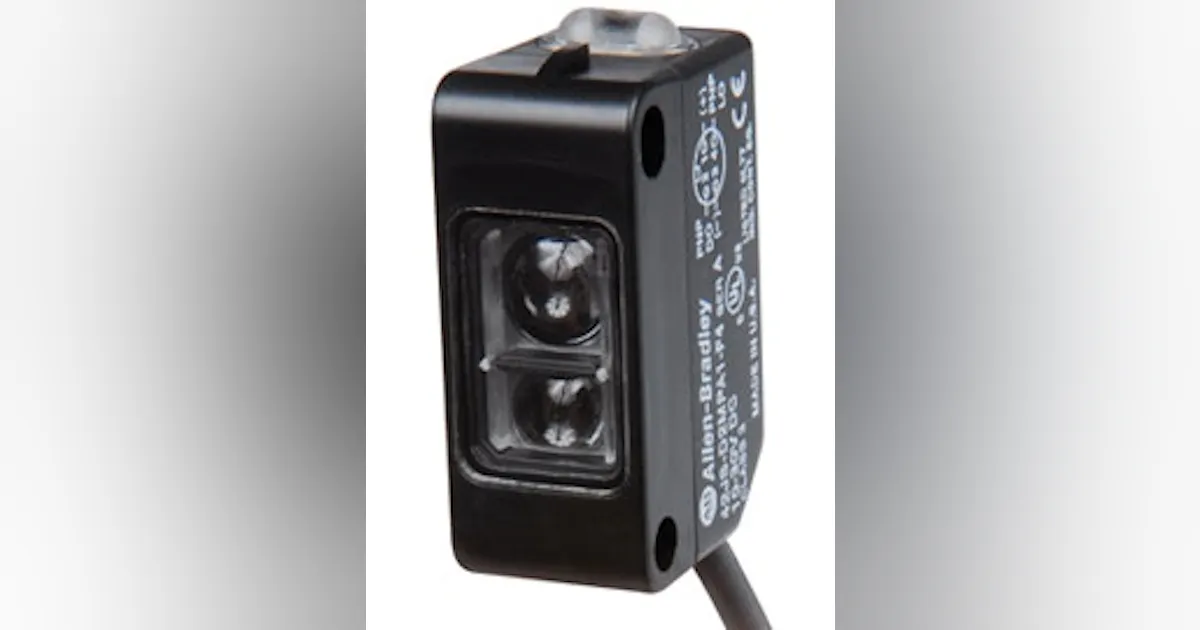 Sensors | Rockwell Automation's VisiSight photoelectric sensors ...