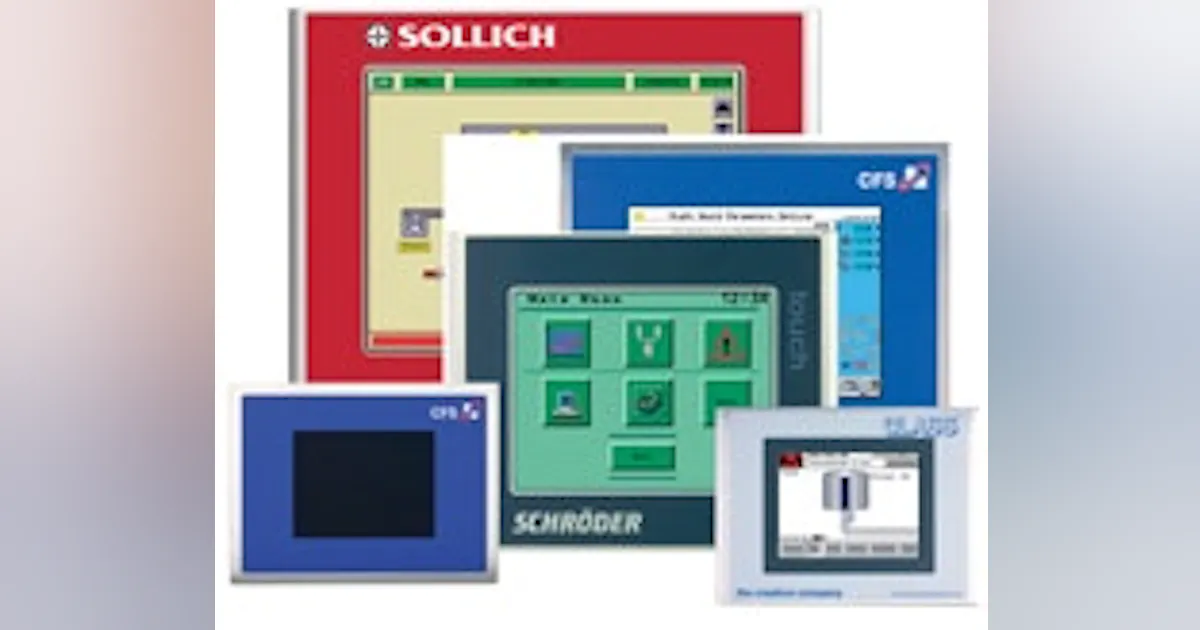 HMI | B&R Industrial Automation's stainless steel PC-based displays ...