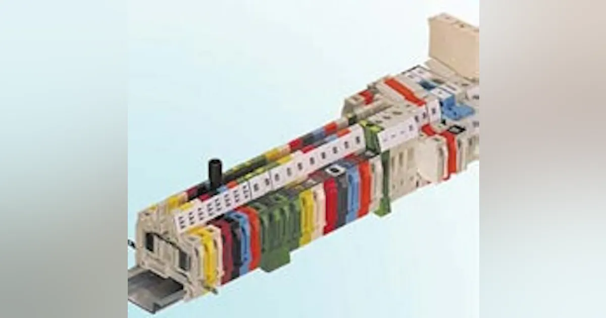 Abb Terminal Industrial Terminal Blocks | ABB's Secure Connection Terminal Blocks ...