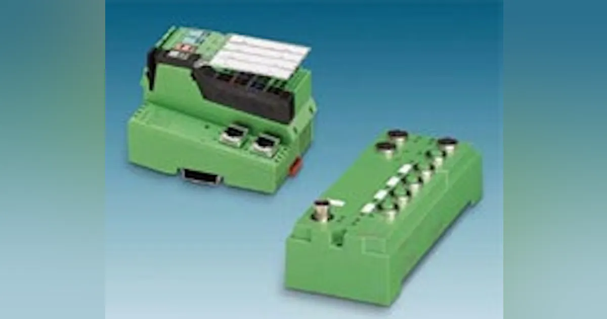 I/O Systems | Phoenix Contact's bus couplers | Control Design | Control ...