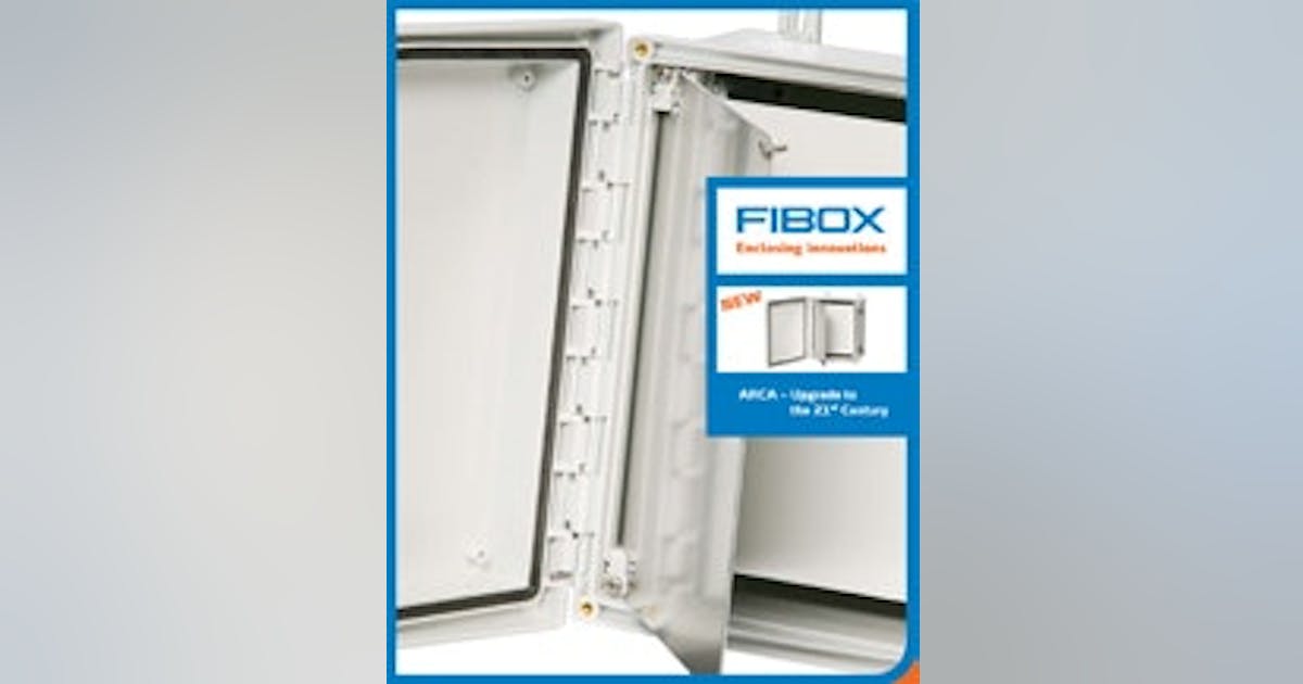 Industrial Automation Engineering & Factory Systems Fibox Enclosures