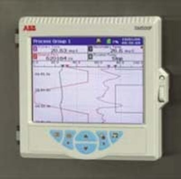 Industrial Automation Engineering & Factory Automation ABB's Videographic Recorder Control
