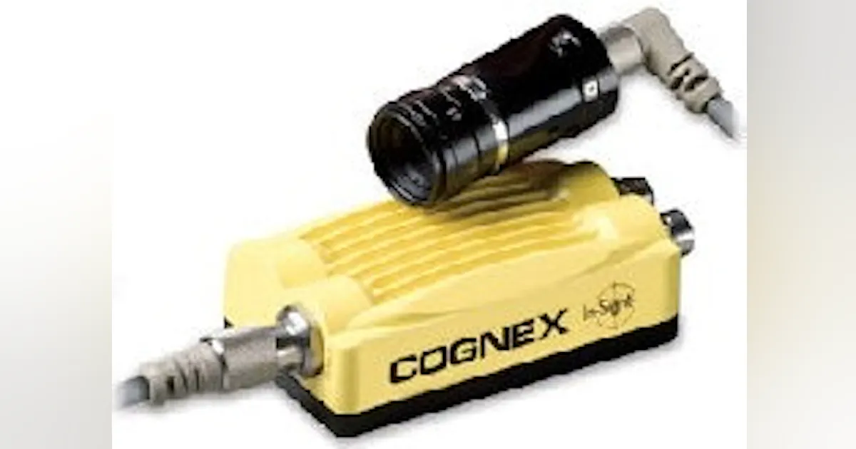 Cognex's In-Sight 5400R vision sensor | Control Design