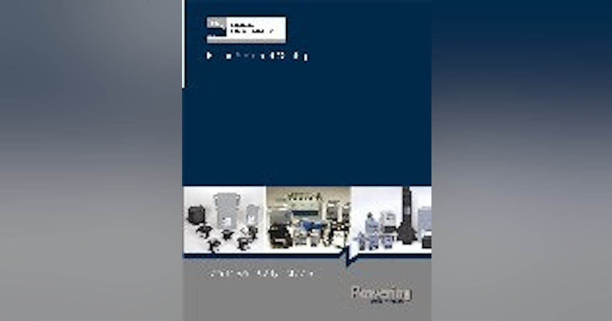 Catalog highlights broad range of industrial power products Control
