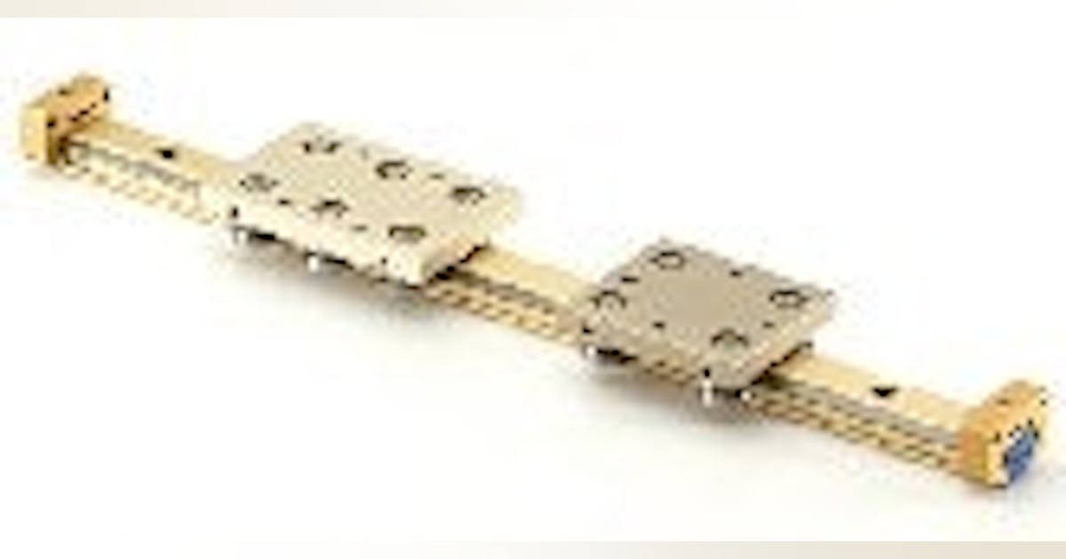 Linear guidance system offers high load-carrying capacity | Control Design
