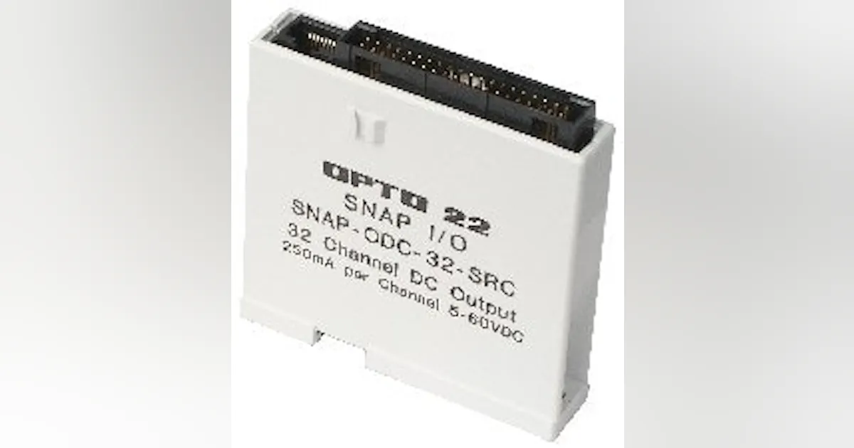 32-channel digital modules for use with Ethernet I/O systems | Control ...