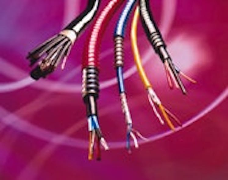 Control cables comply with ICEA standards Control Design