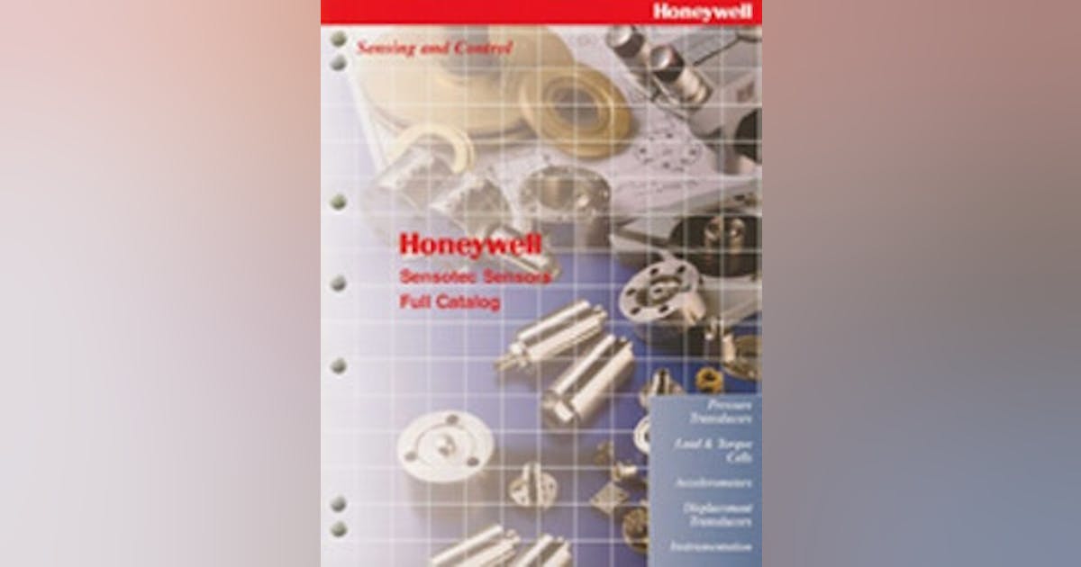 Sensing and Control Catalog Control Design