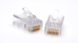 two-rj45-ethernet-connectors-on-a-white-background