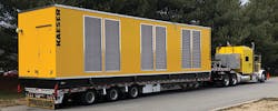 Photo-of-modular-compressed-air-enclosure-being-delivered Photo-of-modular-compressed-air-enclosure-being-delivered