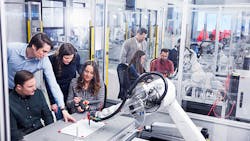 Figure 2: Through more than 100 global partnerships with schools and universities, ABB generates curriculum materials with education providers to help educate future generations. Figure 2: Through more than 100 global partnerships with schools and universities, ABB generates curriculum materials with education providers to help educate future generations.