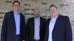 Left to right: Adam Ruebsam, president of Tri Tech Automation; Mike Summers, director of operations for Tri Tech Automation in Tulsa; James Maisel, vice president, strategic initiatives for Tri Tech Automation