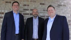 Left to right: Adam Ruebsam, president of Tri Tech Automation; Mike Summers, director of operations for Tri Tech Automation in Tulsa; James Maisel, vice president, strategic initiatives for Tri Tech Automation Left to right: Adam Ruebsam, president of Tri Tech Automation; Mike Summers, director of operations for Tri Tech Automation in Tulsa; James Maisel, vice president, strategic initiatives for Tri Tech Automation
