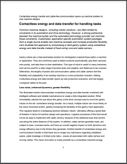 Sew Eurodrive Contactless Energy And Data Transfer For Handling Tasks Sew Eurodrive Contactless Energy And Data Transfer For Handling Tasks