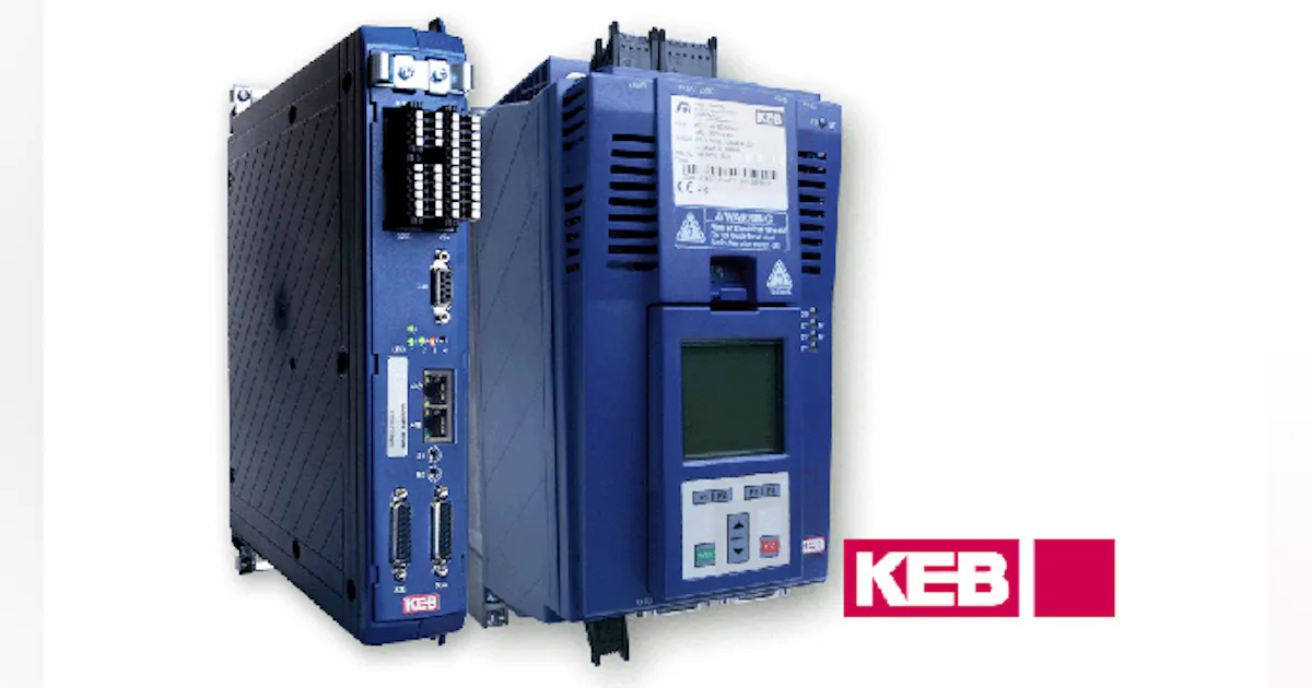 Keb Driver KEB PROFIsafe certified F6 and S6 drives | Control Design