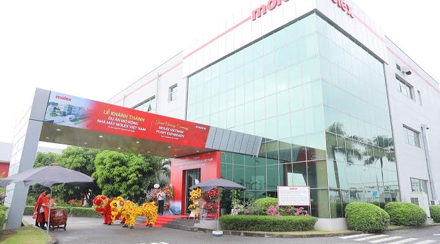 Molex Vietnam Expansion Online