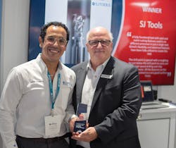 Edwin Juarez (left), CEO of SJ Tools, and Russell Riddiford, ANCA president Edwin Juarez (left), CEO of SJ Tools, and Russell Riddiford, ANCA president