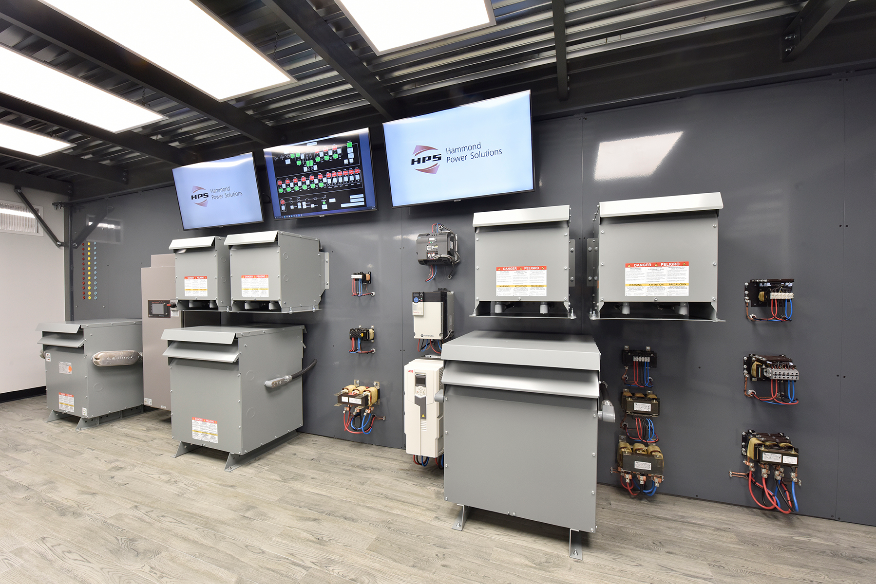 Image inside the HPS Power Quality Lab