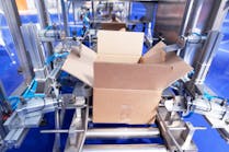 Stock image of packaging machinery