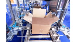 Stock image of packaging machinery