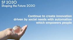 Shaping The Future 2030 Press Release 01