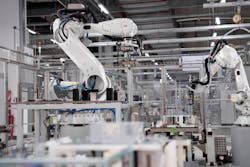 The facility brings together the physical and digital worlds, creating a digital manufacturing ecosystem that harnesses virtual planning and production management systems to improve performance and maximize productivity through the collection and analysis of data. The facility brings together the physical and digital worlds, creating a digital manufacturing ecosystem that harnesses virtual planning and production management systems to improve performance and maximize productivity through the collection and analysis of data.