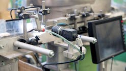 Quality control in an automated production line with camera
