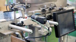 Quality control in an automated production line with camera