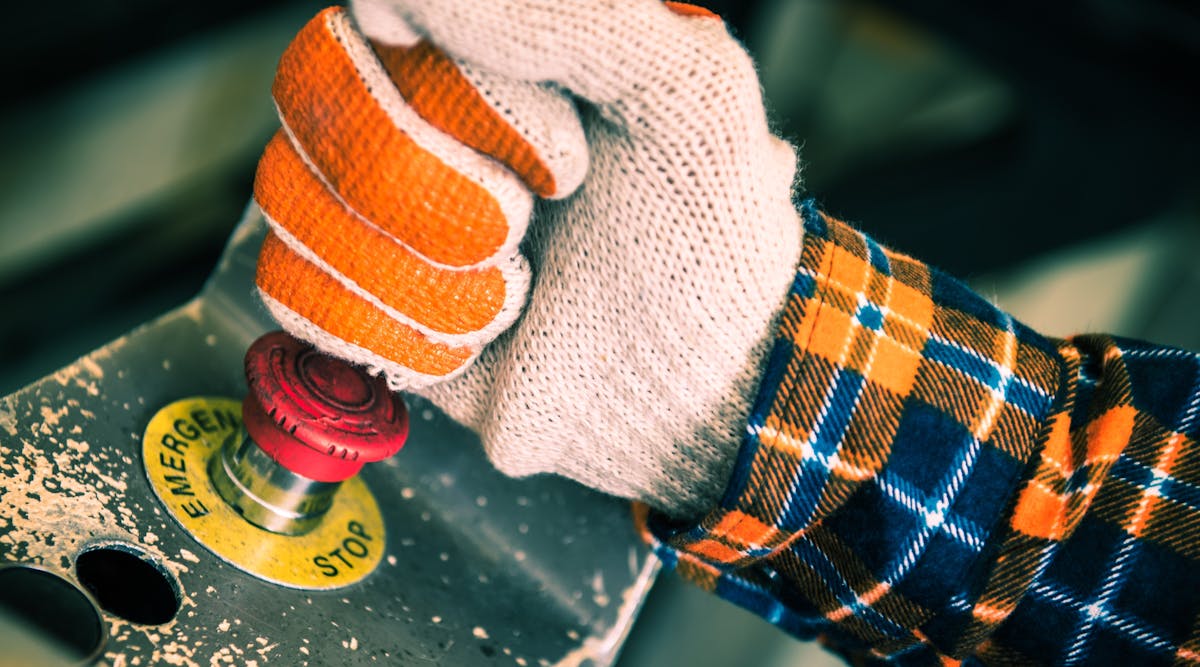 Standards guide the use of e-stops | Control Design