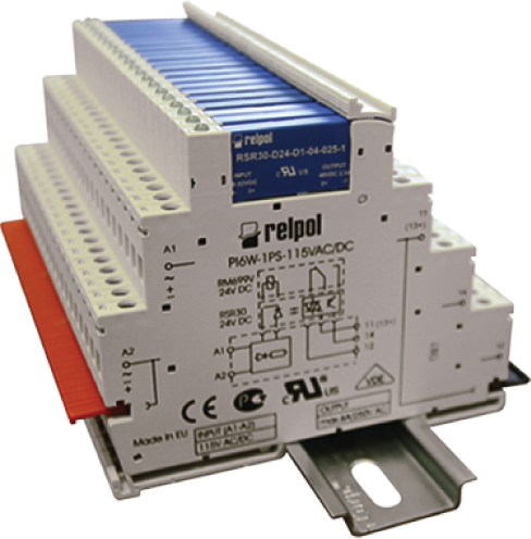 Interface relays PIR6W Control Design