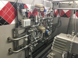 Figure 2: Valve terminals can be mounted in the open, close to the process valve actuators for faster response time. (Source: Avery Brewing) Figure 2: Valve terminals can be mounted in the open, close to the process valve actuators for faster response time. (Source: Avery Brewing)