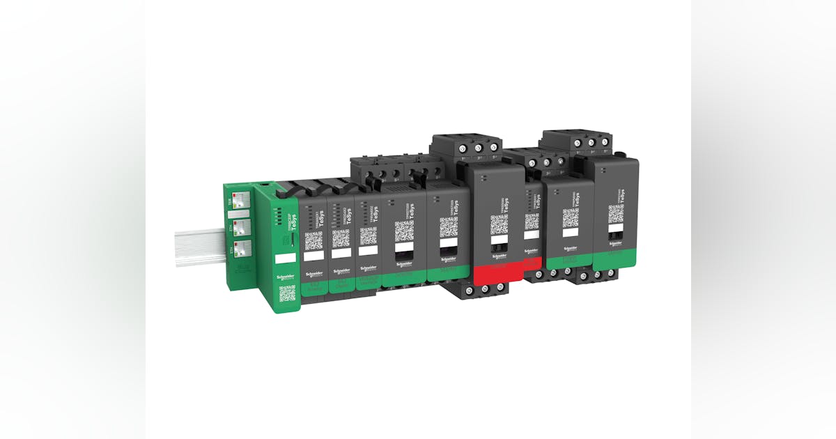 Schneider Electric's communicating motor starters, distributed by Digi ...