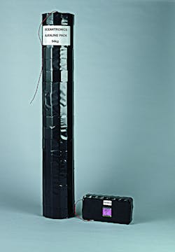 Figure 2: Oceantronics redesigned a buoy that measures the size and GPS location of icebergs to be powered by a hybrid battery pack that delivered equivalent operating life while reducing the buoy's size and weight. The original battery pack consisted of 380 alkaline D-cells, weighing 54 kg, and had to be delivered by helicopter. It was replaced by a smaller pack using lithium thionyl chloride D-cells with four hybrid layer capacitors (HLCs), weighing 3.2 kg. Figure 2: Oceantronics redesigned a buoy that measures the size and GPS location of icebergs to be powered by a hybrid battery pack that delivered equivalent operating life while reducing the buoy's size and weight. The original battery pack consisted of 380 alkaline D-cells, weighing 54 kg, and had to be delivered by helicopter. It was replaced by a smaller pack using lithium thionyl chloride D-cells with four hybrid layer capacitors (HLCs), weighing 3.2 kg.