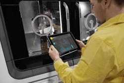 Figure 1: The Sandvik Coromant Silent Tools Plus dashboard provides a real-time view into the machine. Figure 1: The Sandvik Coromant Silent Tools Plus dashboard provides a real-time view into the machine.