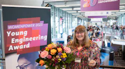 Lisa Ihde, winner of the inaugural Young Engineering Award