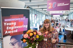 Lisa Ihde, winner of the inaugural Young Engineering Award Lisa Ihde, winner of the inaugural Young Engineering Award