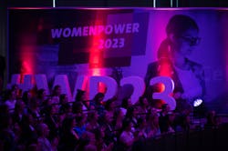 Figure 1: The inaugural Young Engineering Award was presented during the WomenPower Career Congress at Hannover Messe.