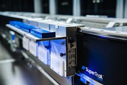 Figure 2: System designers can utilize that precision in the station design, removing stopper cylinders and locate tooling. Figure 2: System designers can utilize that precision in the station design, removing stopper cylinders and locate tooling.