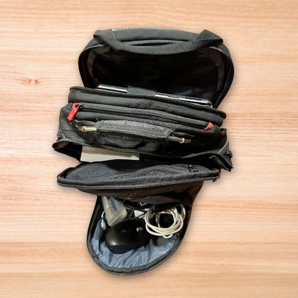 Figure 1: The same tools are always needed, so keep them in a trusty bag at all times.