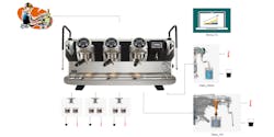 Figure 1: Altair collaborated with Gruppo Cimbali, an Italian coffee-machine manufacturer, to develop a digital-twin-drive process to better manage the equipment’s lifecycle. Figure 1: Altair collaborated with Gruppo Cimbali, an Italian coffee-machine manufacturer, to develop a digital-twin-drive process to better manage the equipment’s lifecycle.