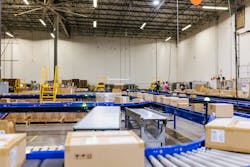 Figure 1: CTDI is increasing warehouse automation capabilities to meet demands, especially at peak times, in its global distribution centers.