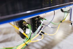 Figure 5: Field-mounted EtherCAT Box optimizes I/O installation and cabling in test and warehouse automation systems. Figure 5: Field-mounted EtherCAT Box optimizes I/O installation and cabling in test and warehouse automation systems.