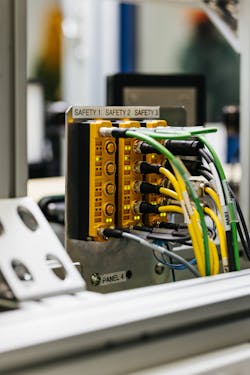 Figure 6: TwinSAFE devices leverage the Fail Safe over EtherCAT protocol to send safety data on the standard EtherCAT network using a black-channel approach. Figure 6: TwinSAFE devices leverage the Fail Safe over EtherCAT protocol to send safety data on the standard EtherCAT network using a black-channel approach.