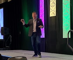 Mike Maddock, CEO and founding partner at Maddock Douglas, presented “The Questions Disruptors Ask Themselves” at the CSIA Executive Conference in New Orleans. Mike Maddock, CEO and founding partner at Maddock Douglas, presented “The Questions Disruptors Ask Themselves” at the CSIA Executive Conference in New Orleans.
