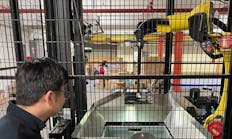 By integrating Cognex DataMan fixed-mount, image-based barcode readers into its Osaro Robotic Bagging System, Osaro combined the system on a Fanuc robot to address a technical challenge for Zenni Optical.