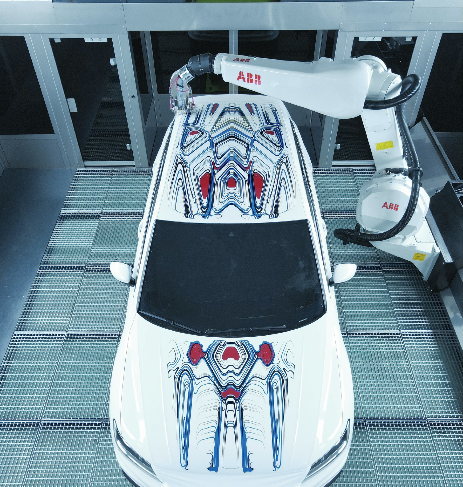 Abb Robotics Pixel Paint Art Car 2023 65145f97ce027