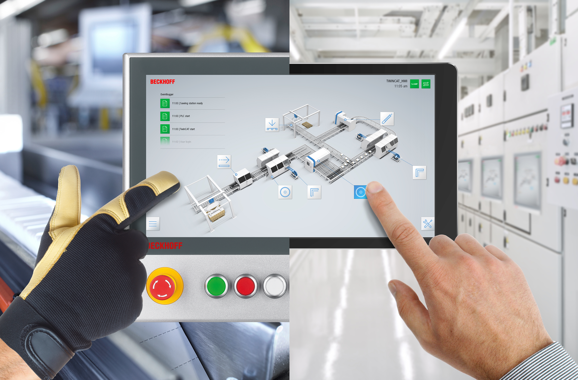 Figure 3: HMI software should be based on web design principles to offer a consistently better experience no matter the hardware being used.