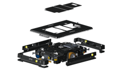Otto 1500, a flatbed AMR with a 1900 lb payload capacity. Otto 1500, a flatbed AMR with a 1900 lb payload capacity.